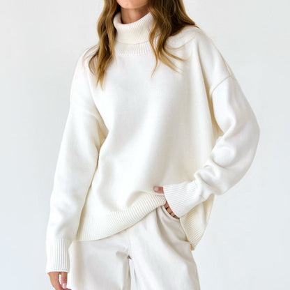 Classic Loose Turtleneck Sweater speciaic