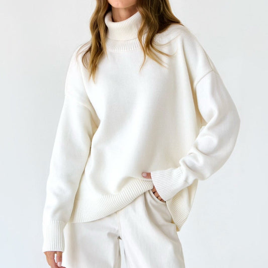 Classic Loose Turtleneck Sweater speciaic