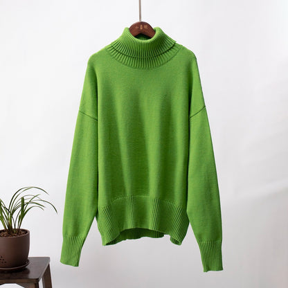 Classic Loose Turtleneck Sweater speciaic