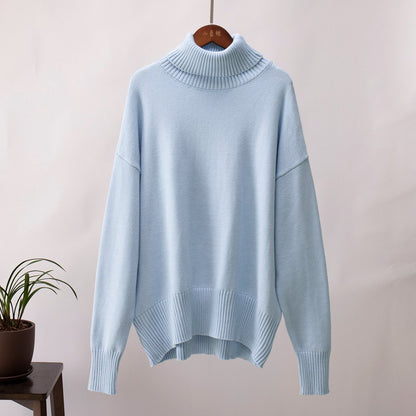 Classic Loose Turtleneck Sweater speciaic