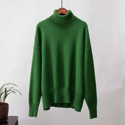 Classic Loose Turtleneck Sweater speciaic
