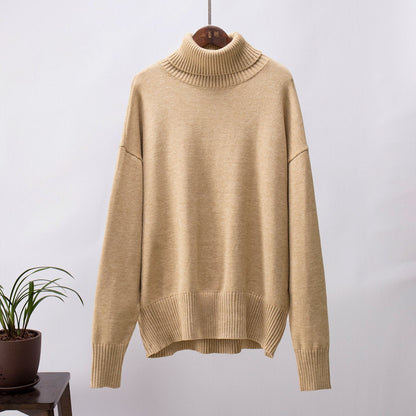 Classic Loose Turtleneck Sweater speciaic