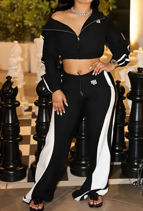 Comfy Stripe 2pc Set - laseze