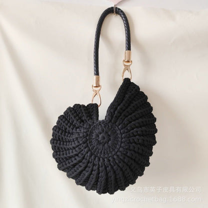 Conch Woven Handbag - laseze