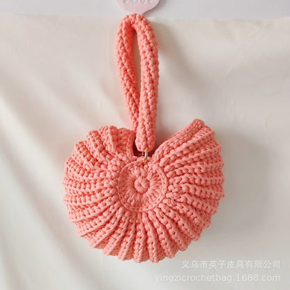 Conch Woven Handbag - laseze
