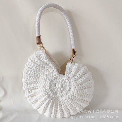 Conch Woven Handbag - laseze