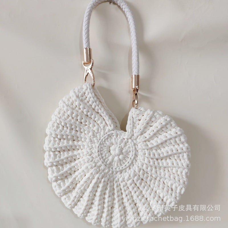 Conch Woven Handbag - laseze
