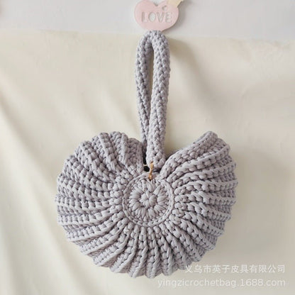 Conch Woven Handbag - laseze