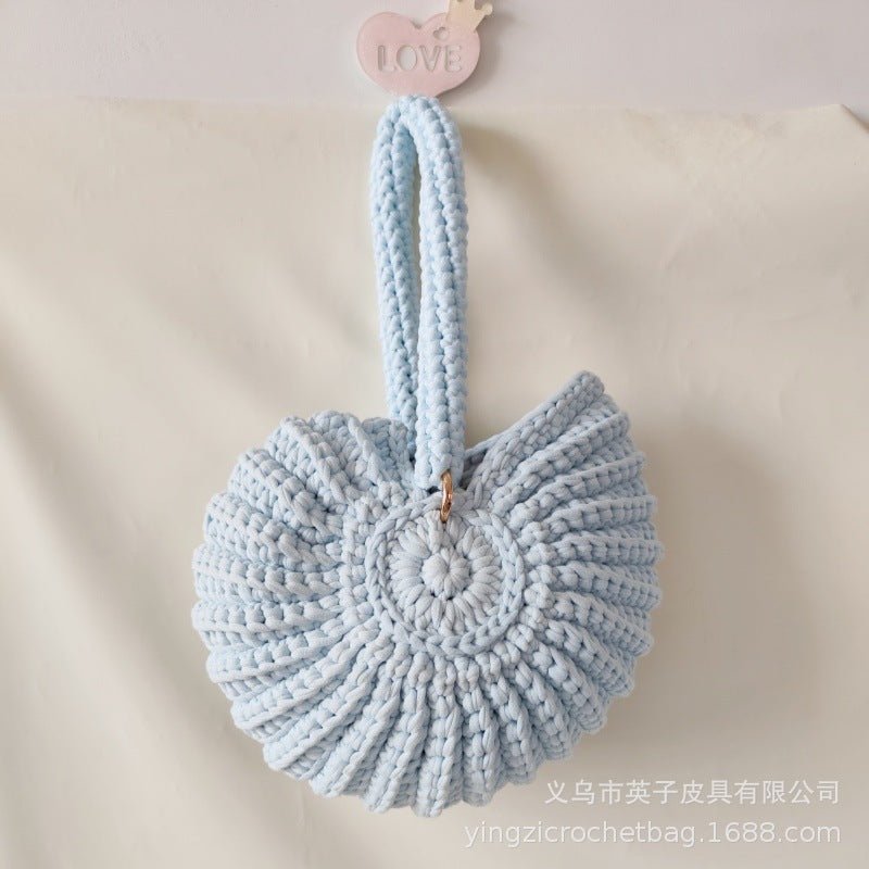 Conch Woven Handbag - laseze