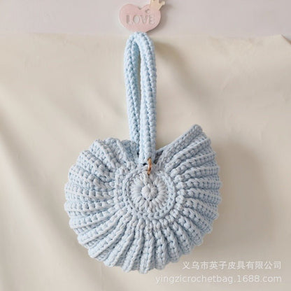 Conch Woven Handbag - laseze