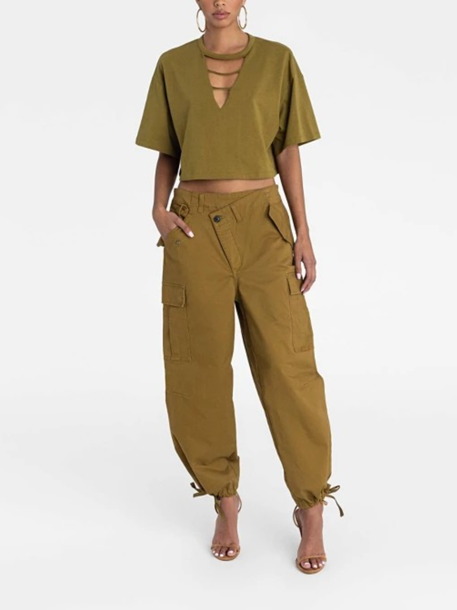 Women's Mid-Rise Straight Leg 'The Cargo Jogger'