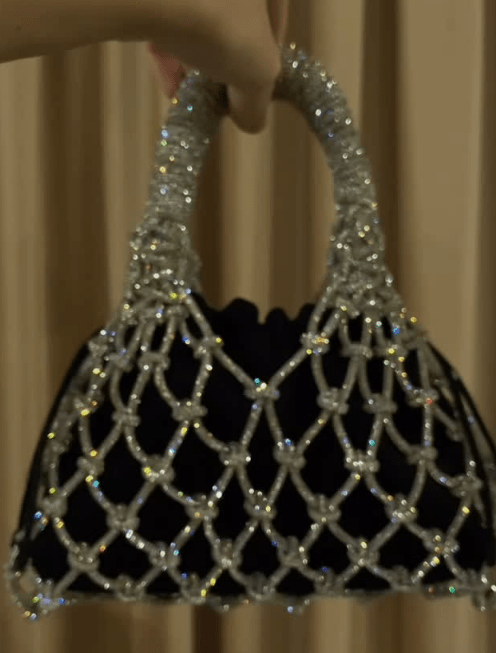 Dazzle Rhinestone Handbag - laseze