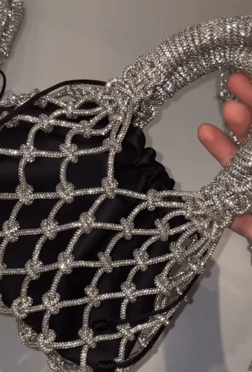 Dazzle Rhinestone Handbag - laseze