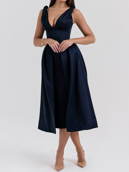 Demure A-line Maxi Dress speciaic
