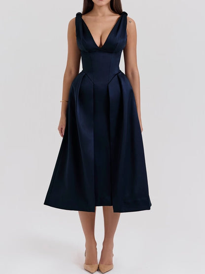 Demure A-line Maxi Dress speciaic