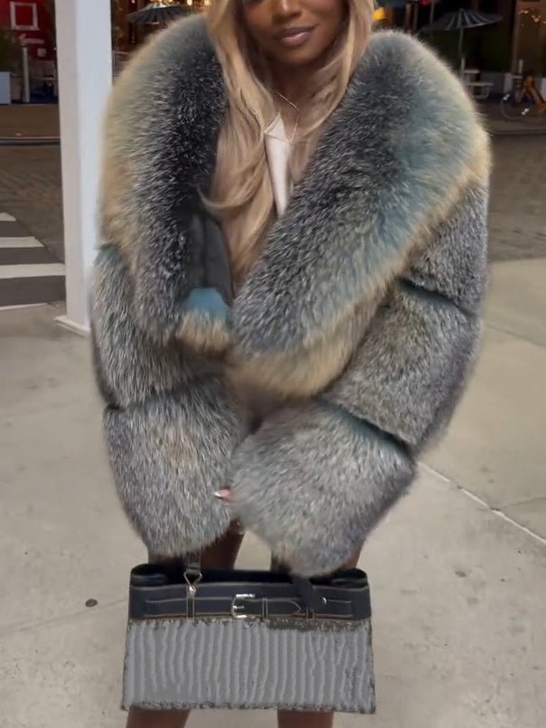 Eco-friendly Fur Coat fashgoods