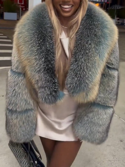 Eco-friendly Fur Coat fashgoods