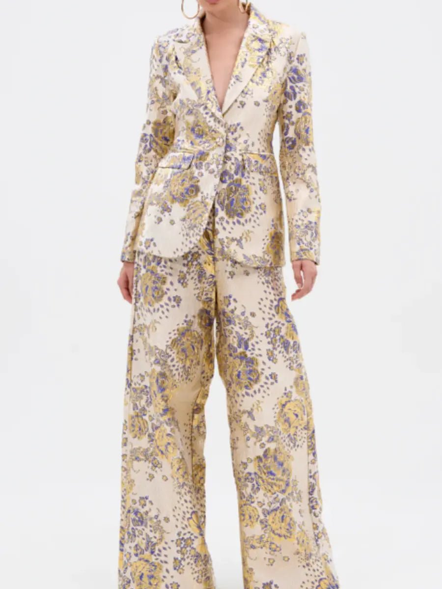 Embroidered Suit - laseze