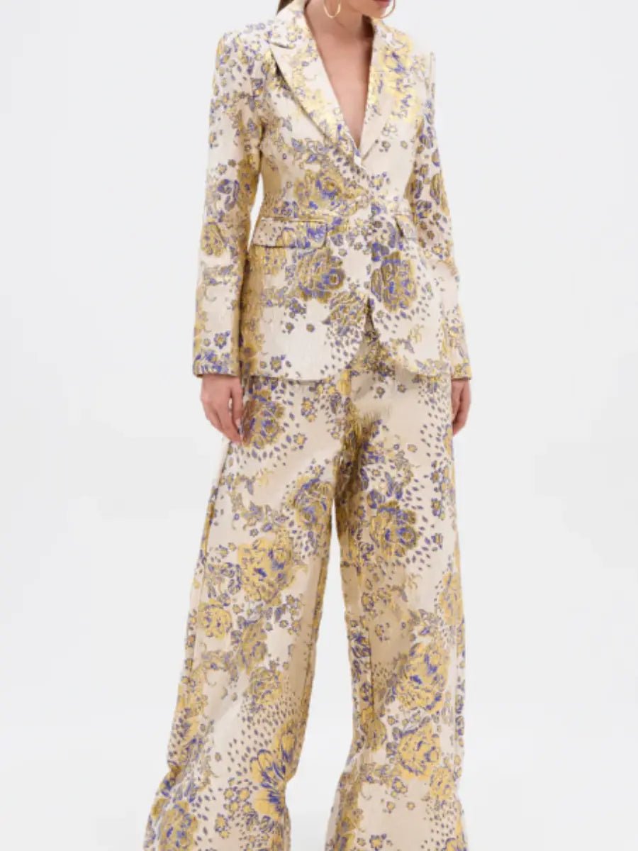 Embroidered Suit - laseze