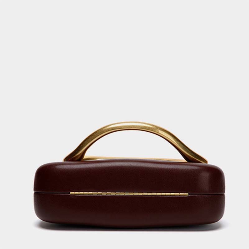 Evening Bag Mini Bag Vintage Metal Kipper Chain Crossbody Bag - laseze