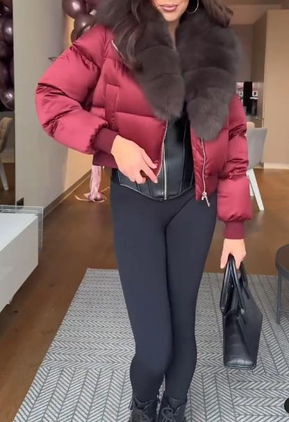 Fab Eco-friendly Fur Short Jacket fashgoods