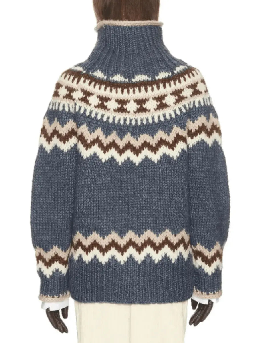 Fair Island Turtleneck Sweater - laseze