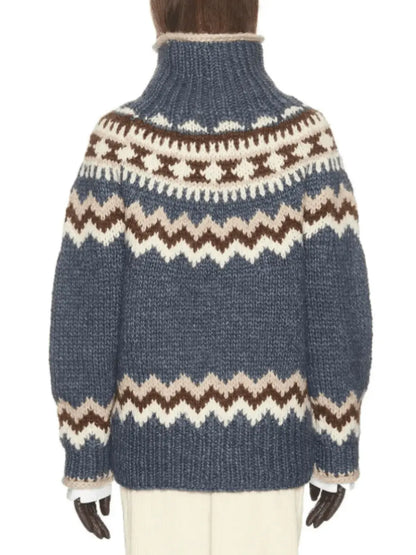 Fair Island Turtleneck Sweater - laseze