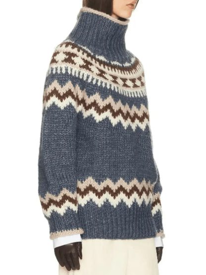 Fair Island Turtleneck Sweater - laseze