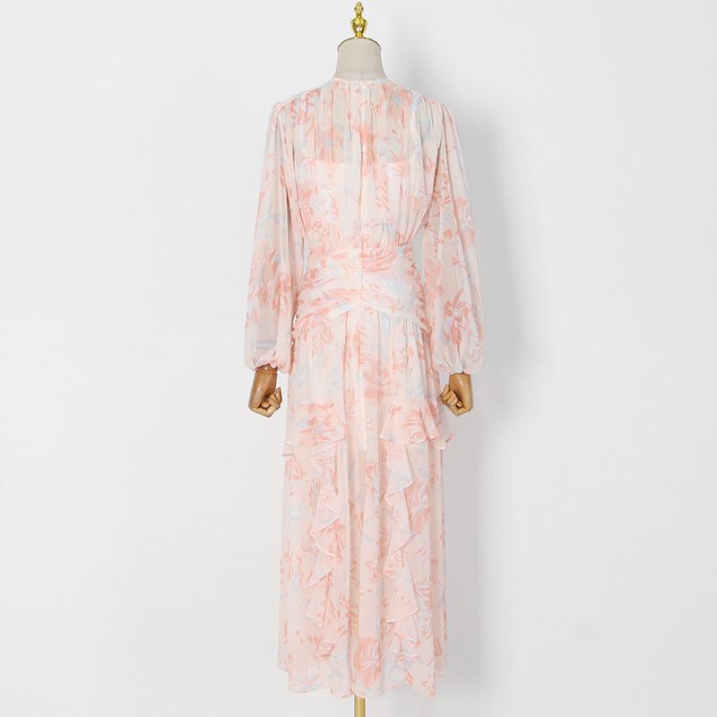 Faye Floral Maxi Dress - laseze