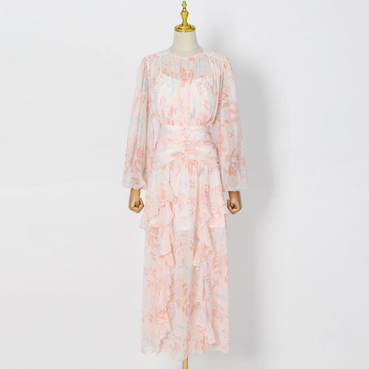 Faye Floral Maxi Dress - laseze