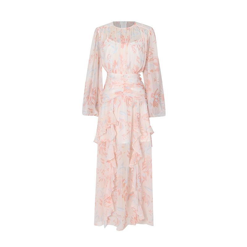 Faye Floral Maxi Dress - laseze