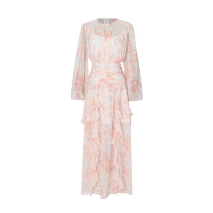 Faye Floral Maxi Dress - laseze