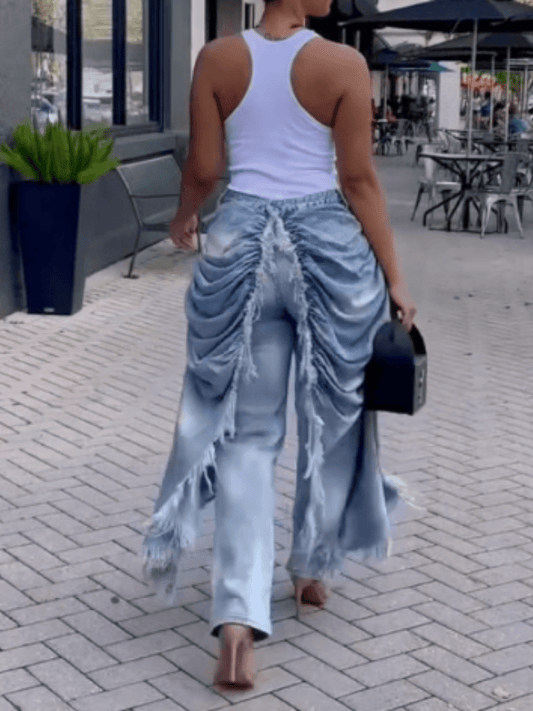 Gorgeous Denim Skirt Jeans laseze