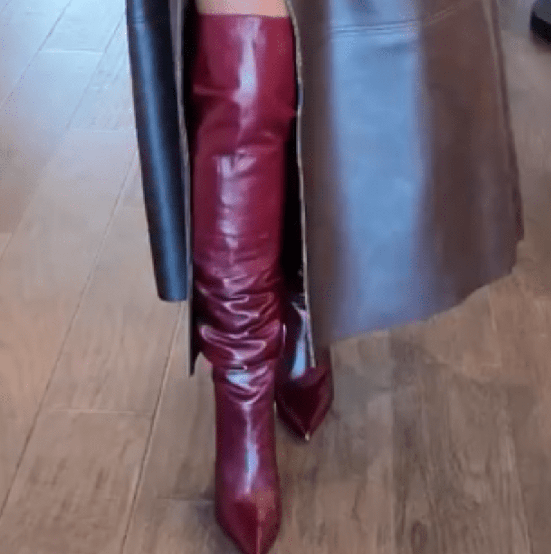 Leather Boot laseze