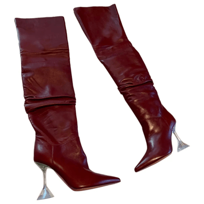 Leather Boot laseze