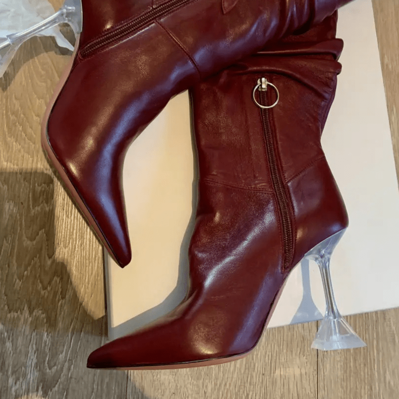 Leather Boot laseze