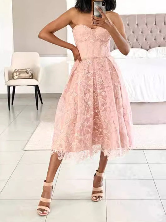 Mindful Lace Midi Dress speciaic