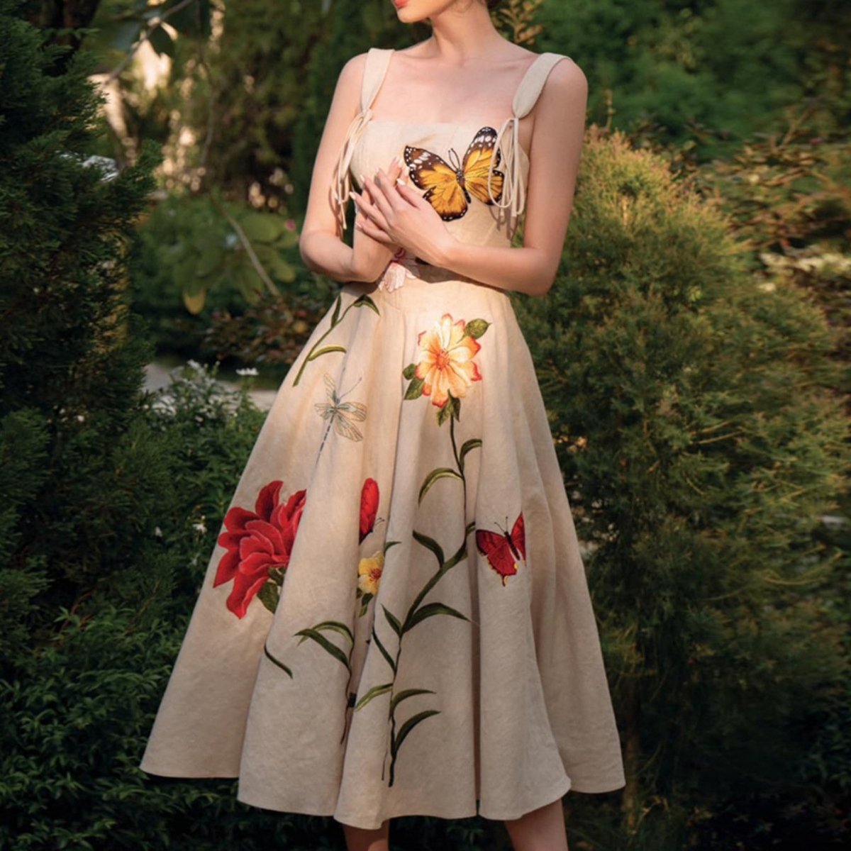 Narcissuss - strappy - dress - laseze