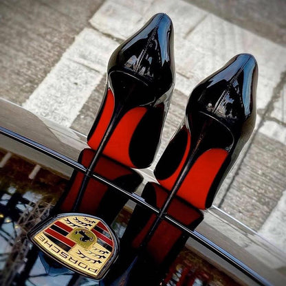 Red - soled High Heels - laseze