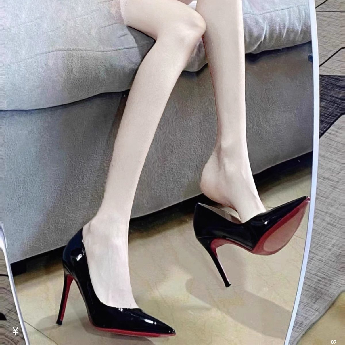 Red - soled High Heels - laseze