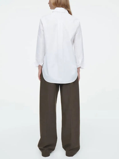 Regular Curvedhem Shirt speciaic