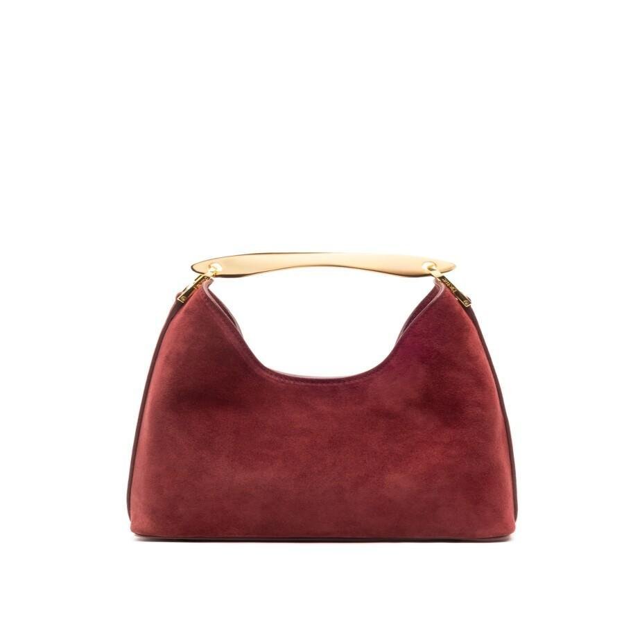 Small Suede Brownie Bag laseze