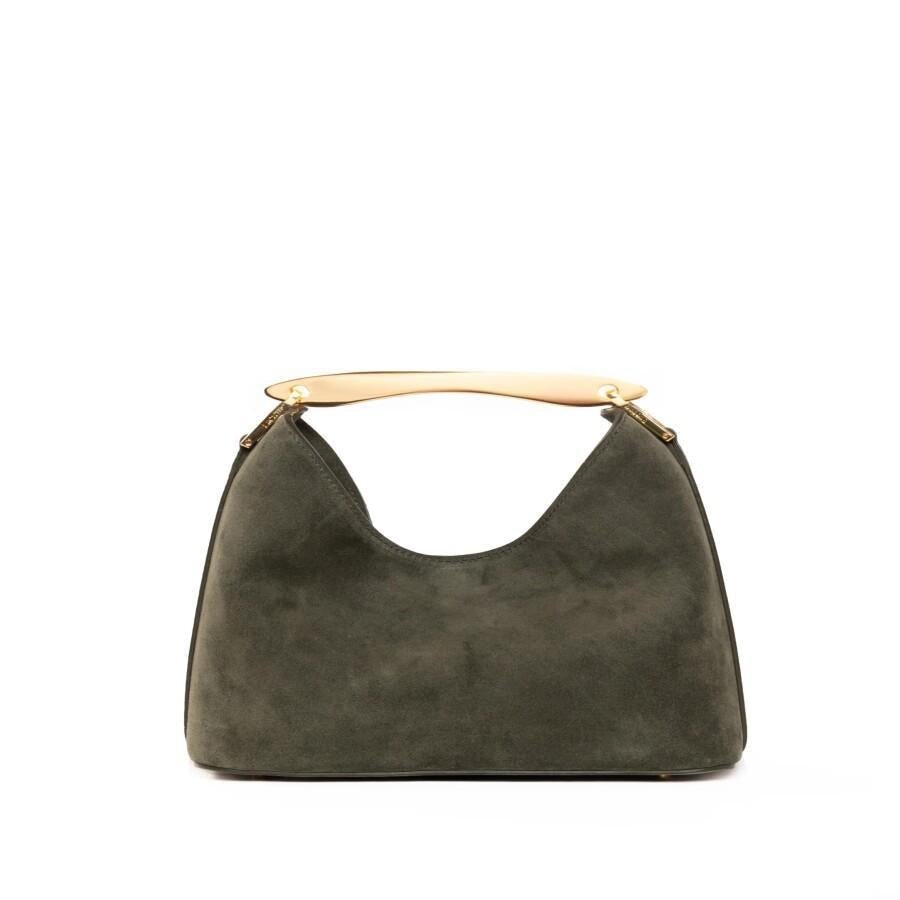 Small Suede Brownie Bag laseze