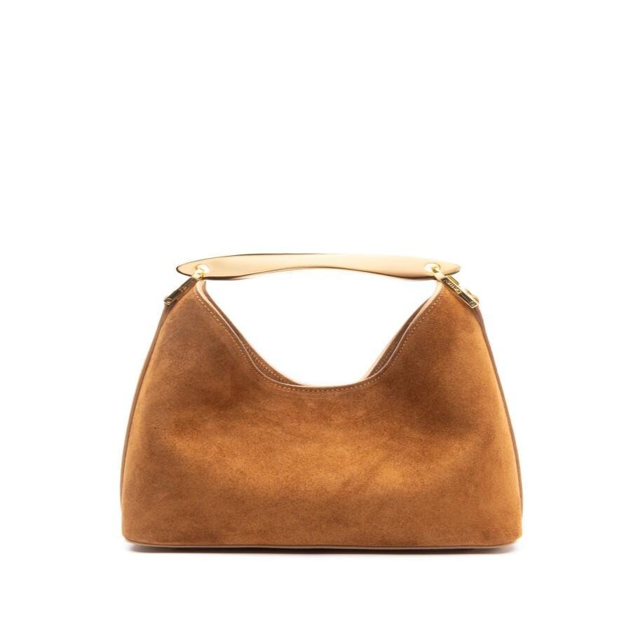 Small Suede Brownie Bag laseze