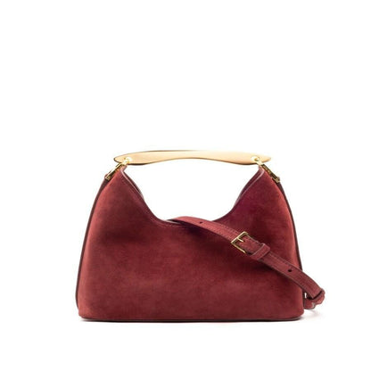 Small Suede Brownie Bag laseze