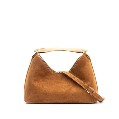 Small Suede Brownie Bag laseze
