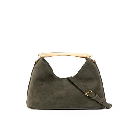 Small Suede Brownie Bag laseze