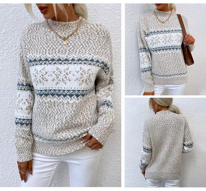 Snowflake Knit Sweater speciaic