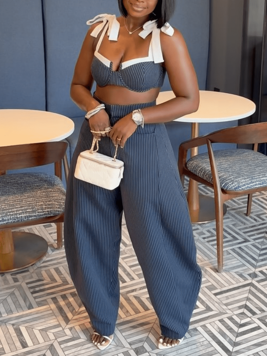 Striped Suit - laseze