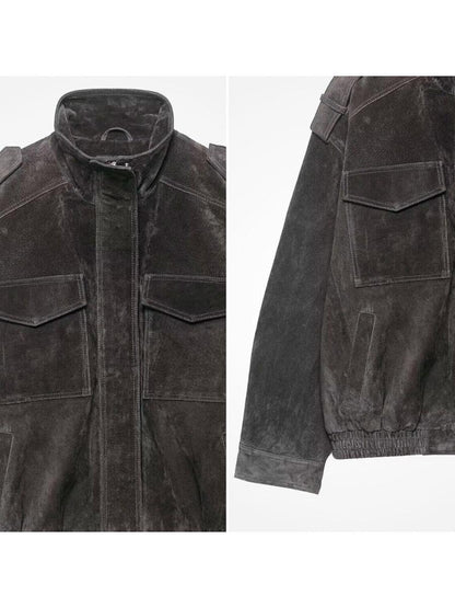 Suede Jacket laseze
